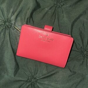 Kate Spade Madison Medium Compact Bifold Wallet Pink 🦩